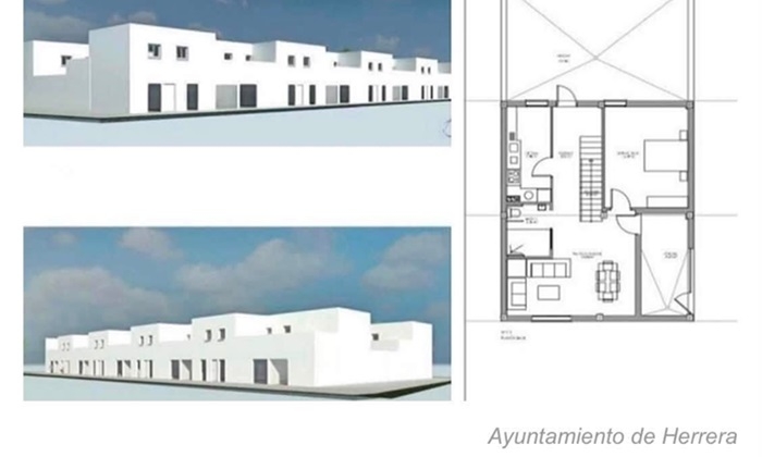 Nuevo impulso a la vivienda p&uacute;blica en Herrera: el Ayuntamiento aprueba construir otras 30 VPO