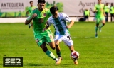 Un Antequera CF ilusionado para visitar La Rosaleda