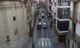 Calle Juan Jim&eacute;nez Cuenca, en Lucena.