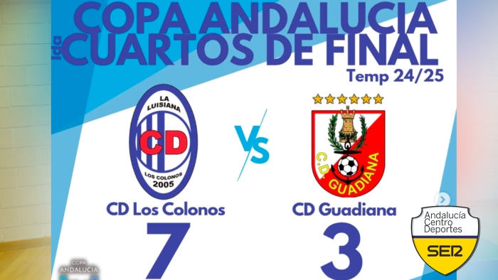 El CD Colonos encarrila la eliminatoria copera frente al Guadiana