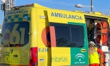 Cuatro heridos por el choque entre un turismo y un camión en Marchena
