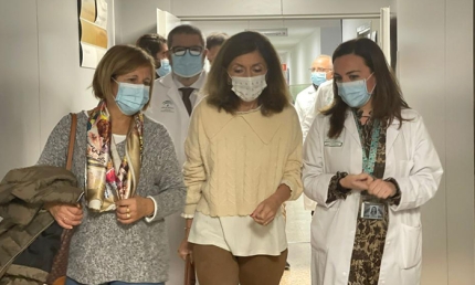La primera fase de la reforma de la zona quirúrgica del Infanta Margarita de Cabra concluirá en breve