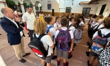 M&aacute;s de 3.000 escolares vuelven a clase en Antequera en una jornada marcada por la normalidad