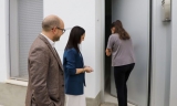 Acto de entrega de las llaves.