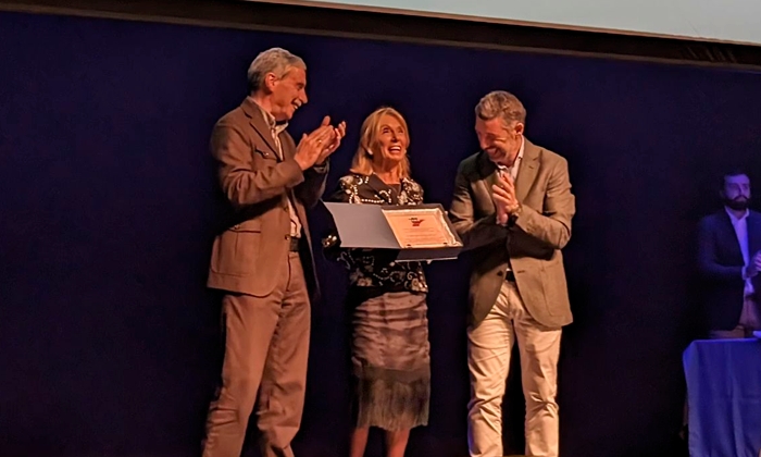 La atleta antequerana Pepa S&aacute;nchez recibe el reconocimiento de la Diputaci&oacute;n de M&aacute;laga