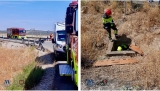 Muere un motorista en Antequera tras sufrir un accidente y caer en una arqueta