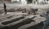 Continúan a buen ritmo las excavaciones en el cementerio de Osuna