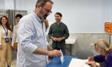 Adolfo Molina, presidente provincial del PP, y Fernando Priego, alcalde de Cabra.