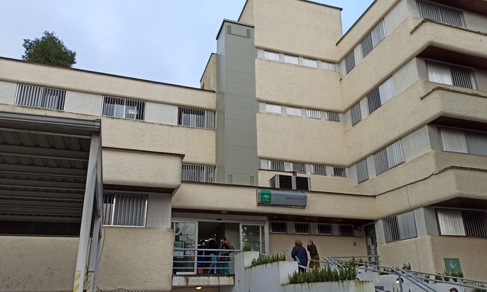 Centro de Salud 1 y la zona de Urgencias.