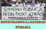 La Marea Blanca Sierra Sur inicia sus charlas informativas de cara a la manifestación del 19F en Sevilla