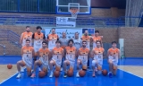 El equipo de Codimar Basket Genil, dirigido por Antonio Cazorla