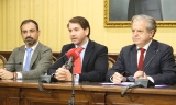 Félix Romero, Fernando Priego y Salvador Fuentes.