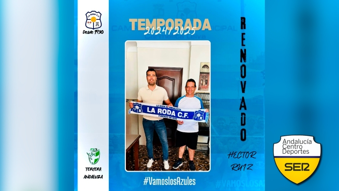 H&eacute;ctor Ruiz renueva en los banquillos de La Roda CF