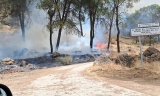 Incendio en la Sierra de Rute.