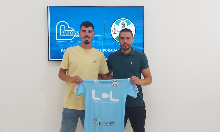 David Agudo seguir&aacute; defendiendo los colores del Ciudad de Lucena