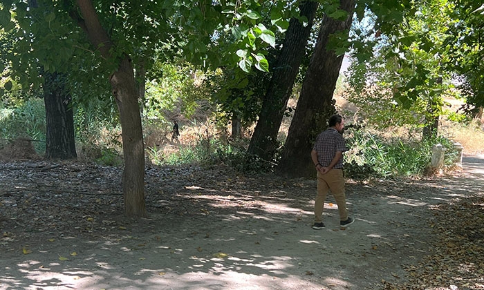 Parque del Cascajar, en Lucena.
