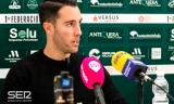 Javi Medina pide tranquilidad: "Esto es una carrera de fondo que termina en mayo"