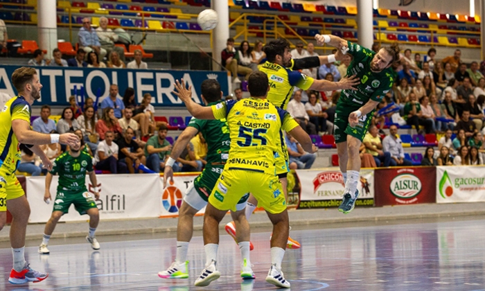 Derrota sobre la bocina del Balonmano D&oacute;lmenes en el derbi ante Trops M&aacute;laga