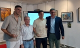 Roberto Fern&aacute;ndez y Cristi&aacute;n Carracedo, homenajeados en Puente Genil tras ascender a Segunda Divisi&oacute;n