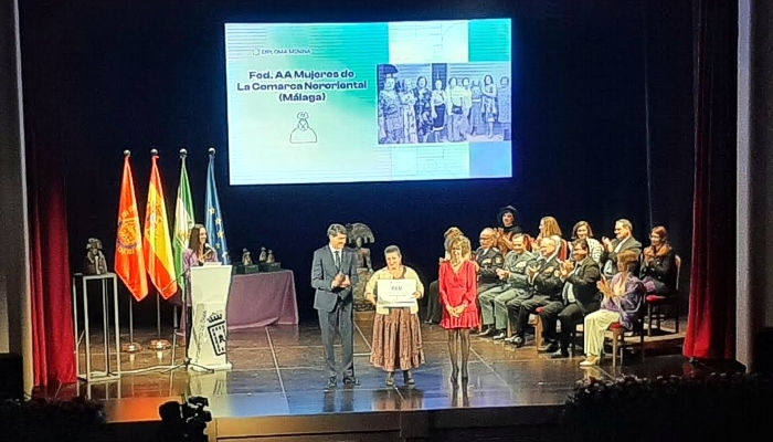 Nuevo reconocimiento para la Federación de Asociaciones de Mujeres de la comarca nororiental de Málaga