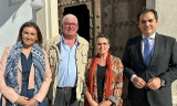 Visita de Jos&eacute; Antonio Nieto a los juzgados de Aguilar de la Frontera.