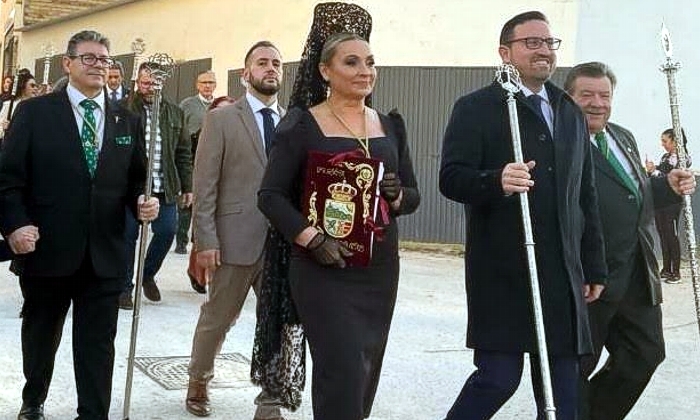 Marimar Garc&iacute;a Reina pregona de la Semana Santa de Sierra de Yeguas &ldquo;para que no termine nunca&rdquo;