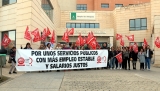 Concentración en el Hospital de Antequera para exigir la consolidación de los 12.000 eventuales del SAS
