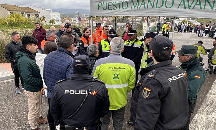 Puesto de Mando Avanzado, este &uacute;ltimo fin de semana.