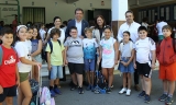 Inicio del curso escolar en el colegio Nuestra Se&ntilde;ora de Araceli de Lucena.