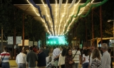 Lucena vive su Feria en el recinto entre casetas, atracciones y Paseos de Caballos