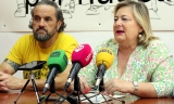 IU hace un llamamiento desde Antequera a participar en la huelga docente de este martes