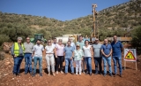 Se inicia la obra del sondeo de la Cruz para garantizar el agua en la comarca de Estepa