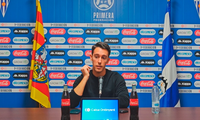 Javi Medina: "Cuando no se puede ganar, hay que empatar"