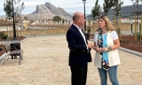 Los 'nuevos' Jardines del Rey de Antequera y sus vistas privilegiadas a la Pe&ntilde;a de los Enamorados y la Colegiata