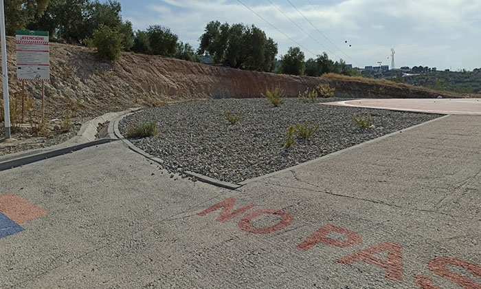 Terrenos otorgados a la Junta para el centro hospitalario.