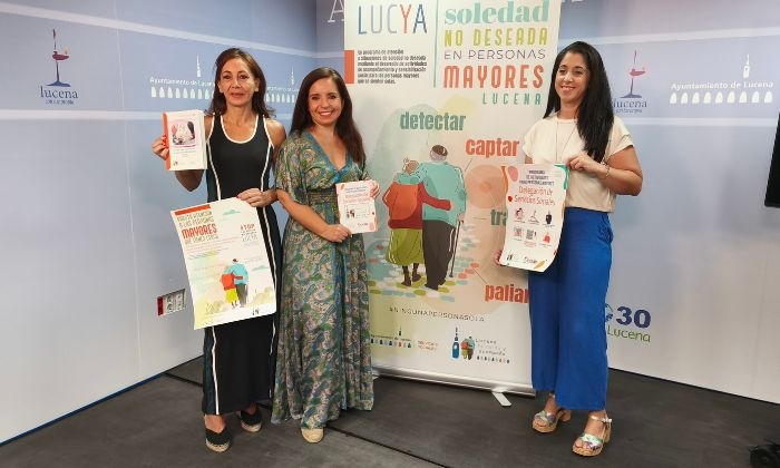 Lucena extiende el programa Lucya contra la soledad no deseada con una segunda fase