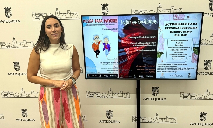 Talleres, baile y m&uacute;sica para los mayores de Antequera