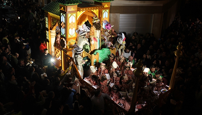 Gaspar, en la Cabalgata, el a&ntilde;o 2023.