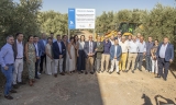 Colocaci&oacute;n de la primera piedra de las obras en el pol&iacute;gono de Rute.