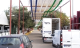 Calle principal del recinto ferial de Lucena, este &uacute;ltimo martes.