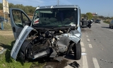 Veh&iacute;culo accidentado en Lucena.