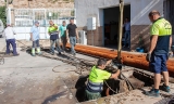Trabajos realizados por operarios municipales y una empresa externa.