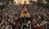 Procesi&oacute;n magna, por la Plaza Nueva, el pasado 27 de septiembre.
