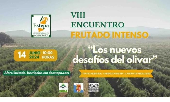 La Roda de Andaluc&iacute;a acoge el 8&ordm; Encuentro Frutado Intenso de la DO Estepa