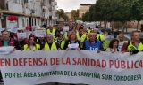Manifestación en Montilla.