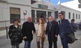 Visita de la delegada territorial al centro de salud de Rute.