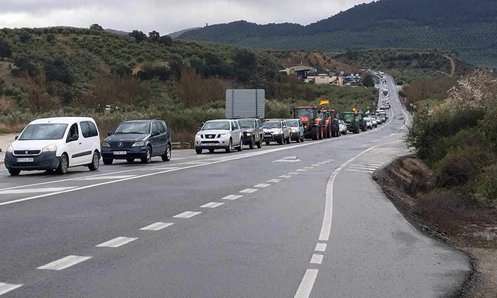 Carretera A-339, desde Priego de C&oacute;rdoba a Lucena.