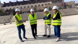 Arrancan las obras para cubrir el nuevo pabell&oacute;n de deportes de Antequera