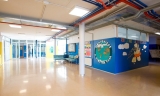 Interior del colegio Al-Yussana.