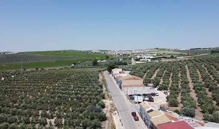 Imagen a&eacute;rea del tramo entre ambos n&uacute;cleos.